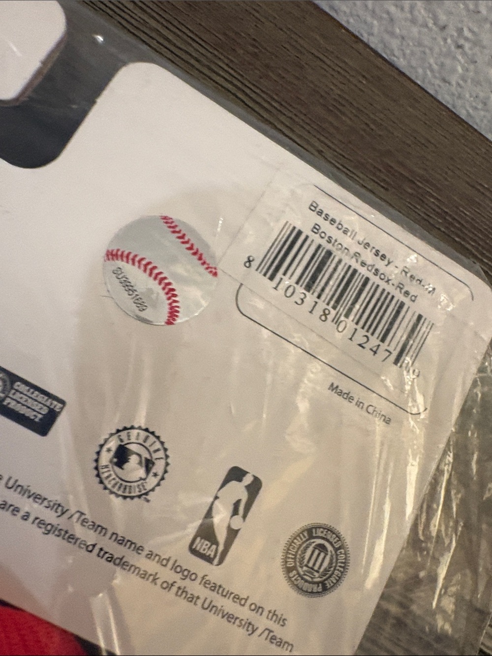 NWT [Sporty K9] Boston Red Sox MLB Baseball Dog Jersey White/Red S M L - Picture 9 of 11